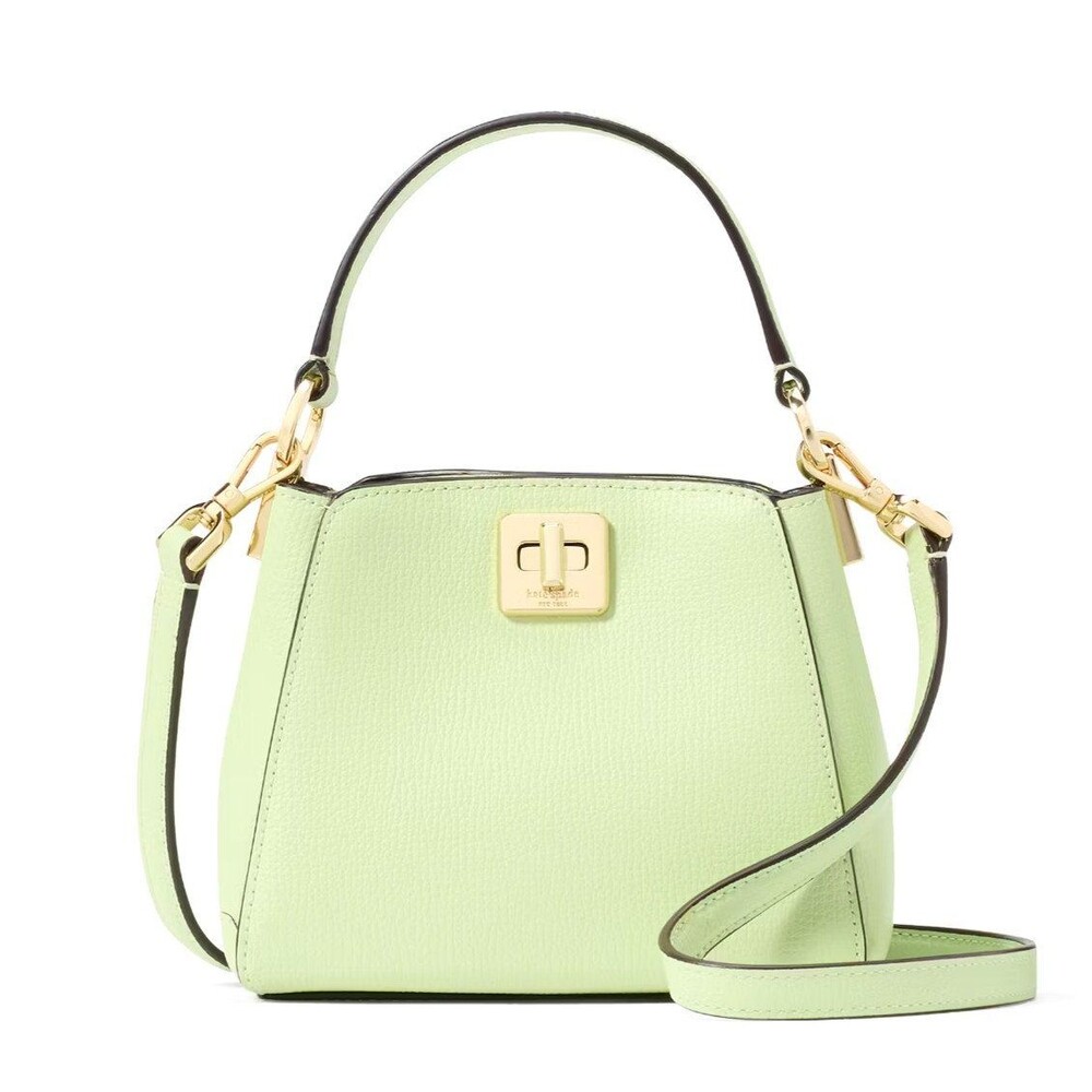 New Kate Spade Phoebe Mini Top Handle Crossbody Matcha Latte
